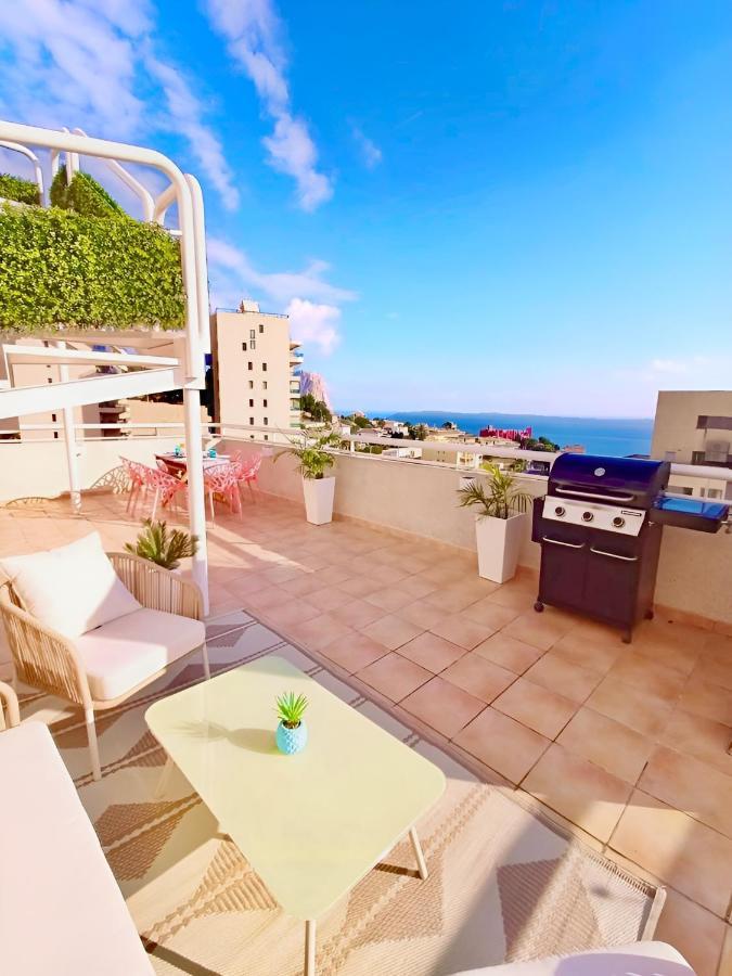 Апартаменты Sunny Penthouse Кальпе Экстерьер фото